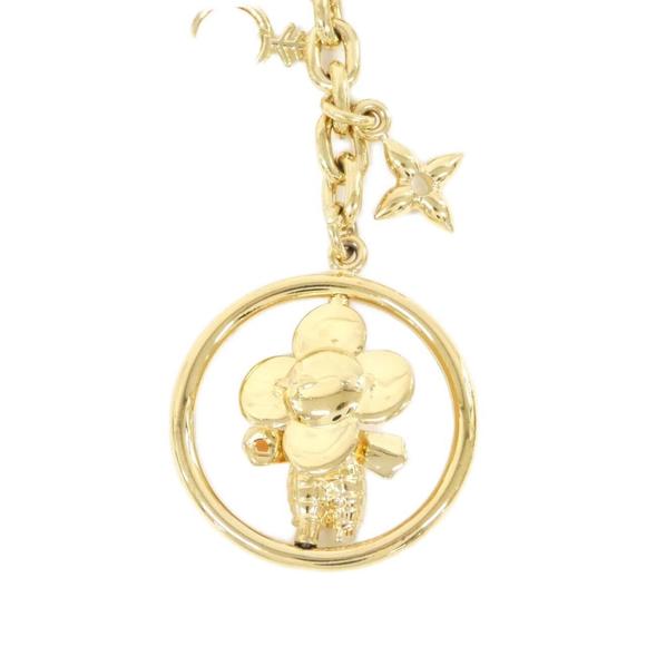 LOUIS VUITTON Gold Keyring - Picture 2 of 4